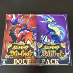 ポケセン特典付 スカーレット&バイオレット ダブルパック未使用 ポケカ ポケセン特典付 スカーレット&バイオレット ダブルパック未使用