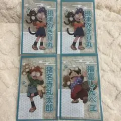 忍たま乱太郎　猪名寺乱太郎　きり丸　福富しんべヱ　クリアシート4枚セット