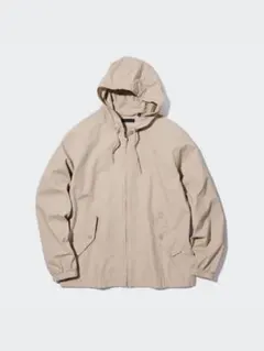 UNIQLO ユニクロ / コットンパーカL 2点セット（ベージュ&ネイビー）