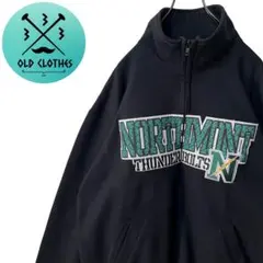 【CHAMPION】チャンピオン ハーフジップスウェット カレッジロゴ