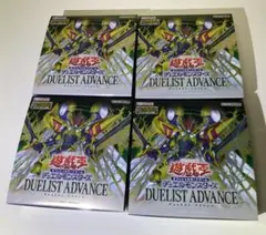 遊戯王　デュエリストアドバンス 4BOX シュリンク無し