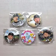 若月健矢バッジ 5個セット