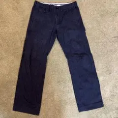 SHIPS ストライプワークパンツ　メンズM〜L【I】