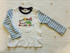 ミキハウス 長袖刺繍カットソー90