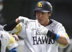 柳田悠岐選手支給品バッティング手袋とホークスグッズまとめ売りのサムネイル