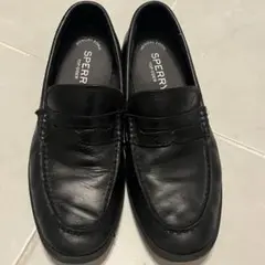 Sperry ブラック ローファー