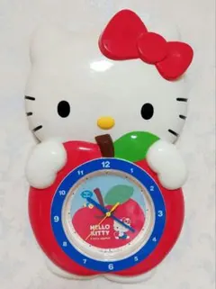 ハローキティ壁掛け時計振り子時計からくり時計 - メルカリ
