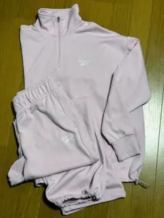リーボック×しまむら スウェットセットアップ 핑크 M Reebok