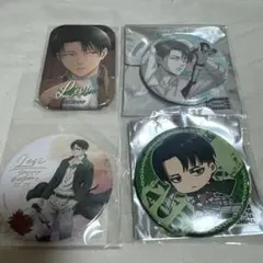 進撃の巨人 リヴァイ 缶バッジ まとめ売り