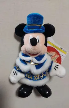 東京ディズニーシー クリスマスウィッシュ ミッキーマウス ぬいぐるみバッジ
