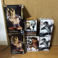 プライズフィギュア　6体まとめ売り　ドラゴンボール　ハンターハンター　ワンピース
