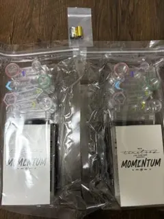timelesz MOMENTUMペンライト2本セット（銀テープ1本付き） - メルカリ