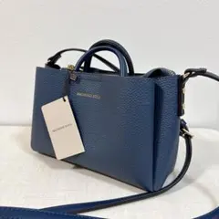 macaronic style ショルダーバッグ　ネイビー系　軽量　2way