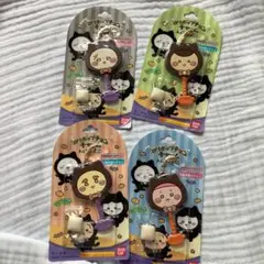 バンダイ・ナムコ キャラクターキーホルダー 4個セット ちいかわ