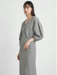 リリーブラウン/3WAYセットワンピース/つけ襟付