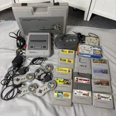 【送料込】任天堂　スーパーファミコン 本体 ソフト　周辺機器　セット