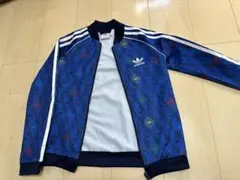 かっこいいです！adidas 幾何学模様 ジャージ 140