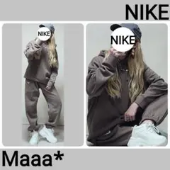 ラスト1　NIKE　色味激かわすぎ♡　パーカー　セットアップ
