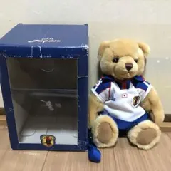 最終値引き　Jリーグ JFA 日本代表 マスコットベア 2001 ぬいぐるのサムネイル