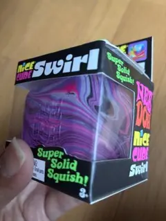 needoh nice cube swirl スクイーズ　2026年版　パープル