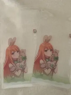 学園アイドルマスター GIGOノベルティクリアカード 紫雲清夏