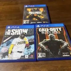 PS4 ゲームセット The show, Call of duty