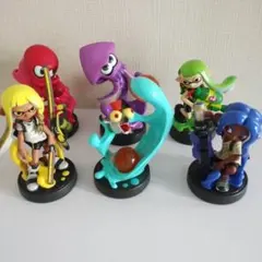 amiibo スプラトゥーン 9体セット NintendoSwitch - メルカリ