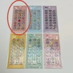 【定価】ハローキティ おはじきふうシール　24枚入り　サンリオ　正規品　新品