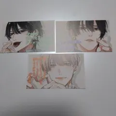 【特典のみ】ドラマCD 双子と先生2 公式特典イラストメッセージカード
