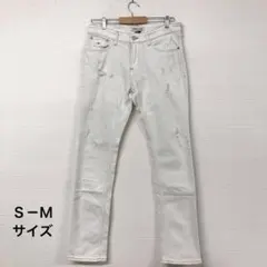 z-1096 TOMMY JEANS ホワイトダメージデニムのサムネイル