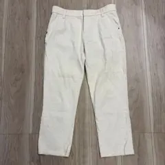 접지 음악 및 생태학 자가드 짠 바지 화이트 별 스터드