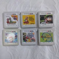 こ*ん様 3DSソフトのみ　マリオ系6本まとめ　動作確認済み
