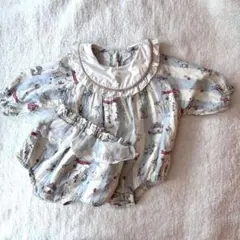 cottoli サーカス　ロンパース　ブルマ　セットアップ　70
