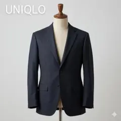 UNIQLO ユニクロ プレミアムウール スーツジャケット チャコールグレー