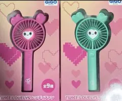 TWICE LOVELYS ハンディファン ラバーマット シール セット - メルカリ