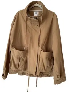 【Bou Jeloud】異素材切替え　スプリングコート　マウンテンパーカー