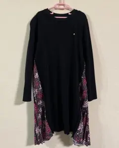 ケイトスペード　ワンピース　切り替え　160サイズ　花柄　うさぎ