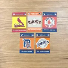 【美品】MLB 2002年　記念カードセット 5枚