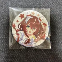 ウマ娘 ペインタースタイル ゴージャス缶バッジ ウインバリアシオン 金