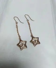 ディオール　ゴールドピアス