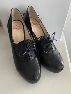Vivienne Westwood レースアップ パンプス ブラック　サイズ38のサムネイル