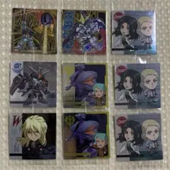 にふぉるめーしょん ガンダム シールウエハース　6種9枚セット