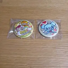 ナルミヤキャラクターズ 刺繍缶バッジビスケット