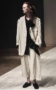 22ss 未使用 ヨウジヤマモト POUR HOMME シルクパンツ 22ss 未使用 ヨウジヤマモト POUR HOMME シルクパンツ Yohji