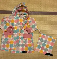 【お値下げ中】ブランシェス　レインコート　100