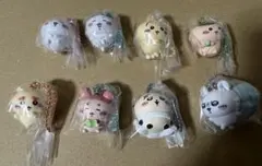 ちいかわ マスコットつきビスケット封入のボールチェーンつきマスコット全8種コンプ