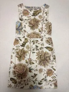 美品 GRACE CONTINENTAL ボタニカルワンピース　36