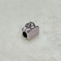 PANDORA ピンク トラベルバッグチャーム