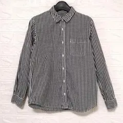 GU ギンガムチェックシャツ