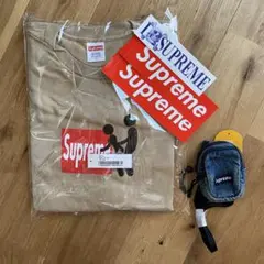 【本日限定】Supreme 25F/W Tシャツ、バッグ2点セットステッカー付き